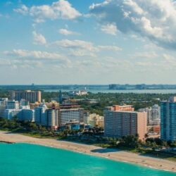Florida World Sea City Sky Miami Cloud USA HD Wallpapers, Desktop