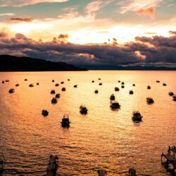 Beautiful Sunset, Lake Titicaca HD ❤ 4K HD Desktop Wallpapers for 4K