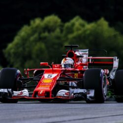 Download wallpapers Sebastian Vettel, 4k, raceway, Ferrari SF70H, F1