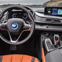 2018 BMW i8 Roadster 4K Interior Wallpapers
