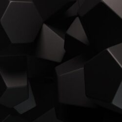 Abstract Black Shapes Nexus 7 wallpapers
