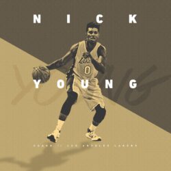 Nick Young LA Lakers 2015