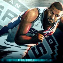Amazing illustrated Tony Parker Wallpapers