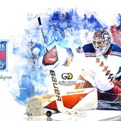 Famous Goalkeeper of New york rangers Henrik Lundqvist Desktop