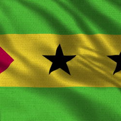 Sao Tome And Principe Flag Realistic 4 K 60 Fps Flag Of The Sao Tome