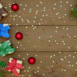 Christmas Backgrounds with Gifts