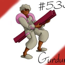 Pokemon Gijinka Project 533 Gurdurr by JinchuurikiHunter