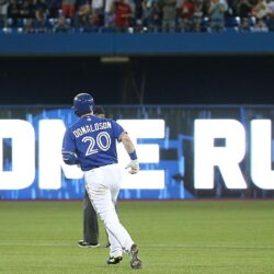 Take that, Pete Rose: Josh Donaldson homers in first at