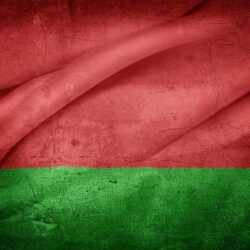Wallpapers pattern, wave, flag, bending, symbol, ornament, Belarus
