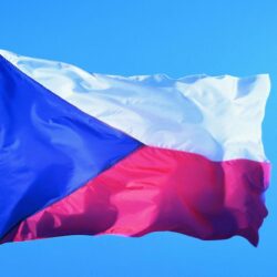 The flag of Czech Republic HD Wallpapers
