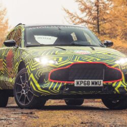 Super SUV revealed: first photos of 2019 Aston Martin DBX