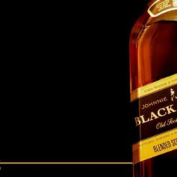 154464 Papel de Parede Black Label Johnnie Walker Black