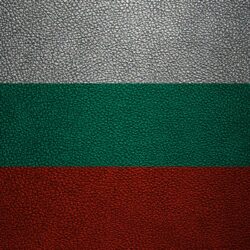 Download wallpapers Flag of Bulgaria, 4k, leather texture, Bulgarian