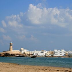 Beach: Beach Sand Sky James Storey Musanden Lighthouse Oman