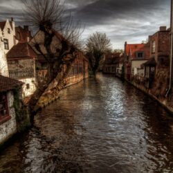 A Canal In Bruges ❤ 4K HD Desktop Wallpapers for 4K Ultra HD TV