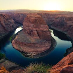 Horseshoe Bend Grand Canyon Colorado River Arizona 4K Desktop