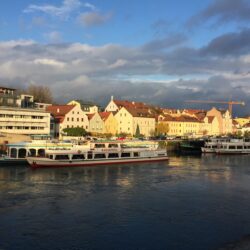 Free stock photo of Danube River Regensburg Germany