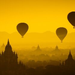 myanmar burma the lost town old architecture sunset forest temple