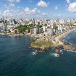 Download wallpapers Brazil, Bahia, Salvador, Farol da Barra free