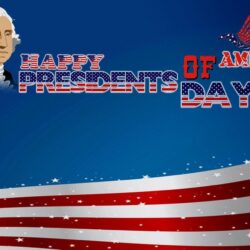poster illustration of presidents day in the united states of