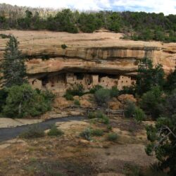File:First View of Spruce Tree House, Mesa Verde National Park