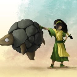 Toph and her Golem