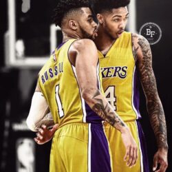 Basketball Forever on Twitter: D’Angelo Russell and Brandon