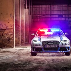 2015 Audi RS4 Avant Police Wallpapers