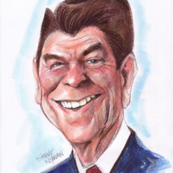 Ronald Reagan image Ronald Reagan Caricature Art HD wallpapers and
