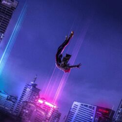SpiderMan Into The Spider Verse Art, HD Movies, 4k Wallpapers