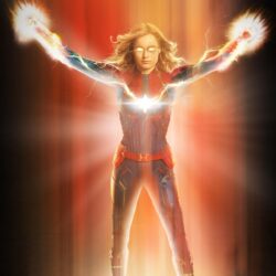 Captain Marvel 2019 New iPhone 6+ HD 4k Wallpapers, Image