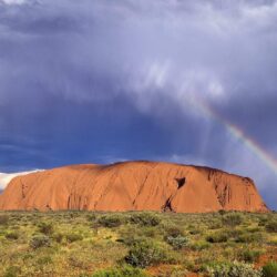 Desktop Wallpapers » Natural Backgrounds » Uluru Kata Tjuta National