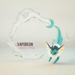 Vaporeon Aqua Ring by eslib