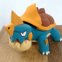 I sculpted Drednaw from Pokémon Sword & Shield : pokemon