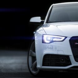 Audi RS5 White Xenon Lights