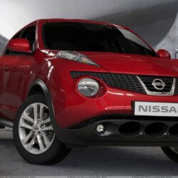 Front Of 2011 Nissan Juke In Red Wallpapers