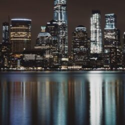New York City Night Iphone XS MAX HD 4k Wallpapers, Image