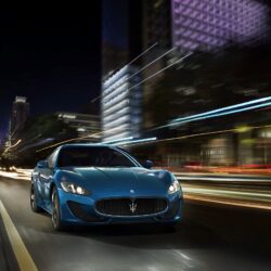 Maserati GranTurismo Sport Blue 2014 Wallpapers