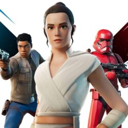 Fortnite adds Rey and Finn skins in time for Star Wars: The