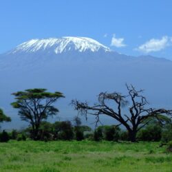 Mount Kilimanjaro is a dormant volcano in Tanzania Africa Full HD