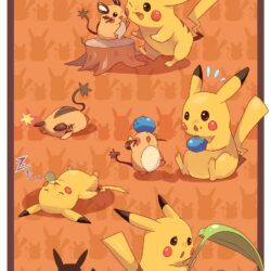 Pikachu & Dedenne