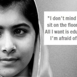 Malala Yousafzai Educational Quotes Wallpapers