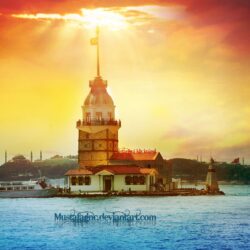 Lighthouse in the Bay of Istanbul wallpapers and image