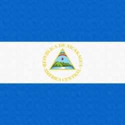 Photos Logo Emblem Nicaragua Flag Stripes