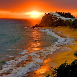 Antigua and barbuda sunset wallpapers