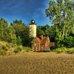 USA Presque Isle Pennsylvania Nature Lighthouses