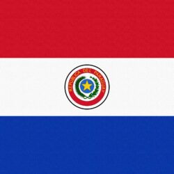 Download Wallpapers Paraguay, Flag, Line HD
