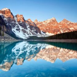 Moraine Lake Reflections Wallpapers