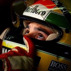 Ayrton Senna Wallpapers BW by JohnnySlowhand