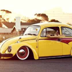 Classic Yellow VW Beetle Wallpapers Wallpapers Themes